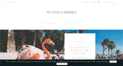 Desktop Screenshot of myfoodandhappiness.com