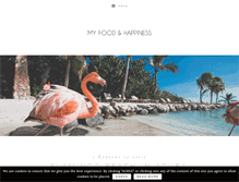 Tablet Screenshot of myfoodandhappiness.com